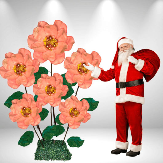 Giant Magnolias Bouquet Backdrop - amazinggiantflowers-Giant Magnolias