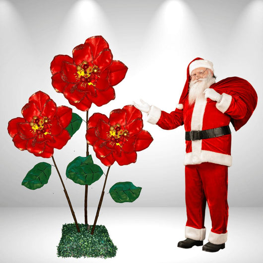 Giant Magnolias Bouquet Backdrop - amazinggiantflowers-Giant Magnolias