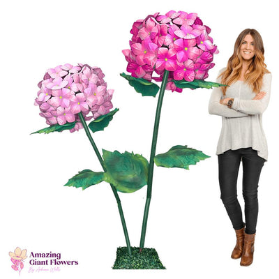 Large Hydrangea Bouquet Backdrop