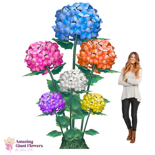 Large Hydrangea Bouquet Backdrop