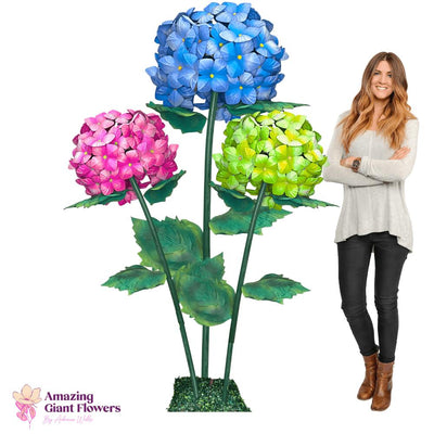 Large Hydrangea Bouquet Backdrop