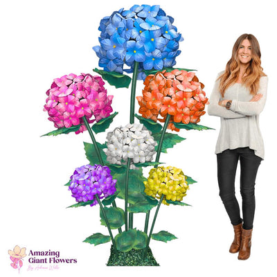 Large Hydrangea Bouquet Backdrop