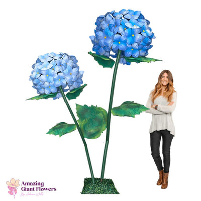 Large Hydrangea Bouquet Backdrop