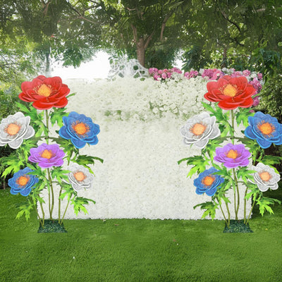 Japanese Anemone Giant Standing Flower Backdrop