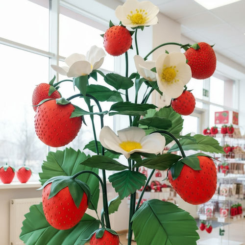 Giant Strawberry Flower -Agricultural Flower Dislays
