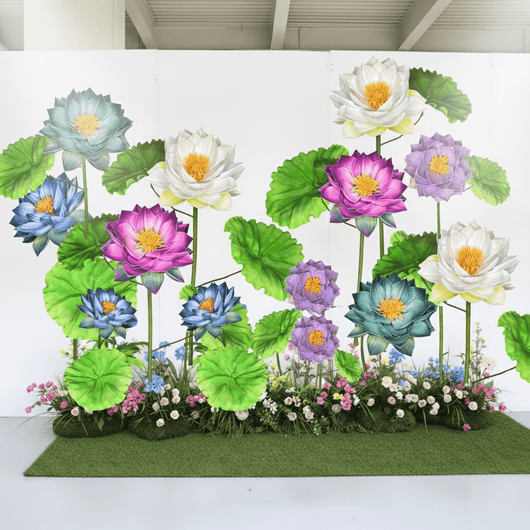 Giant Water Lilies for Stages and Backdrops - amazinggiantflowers