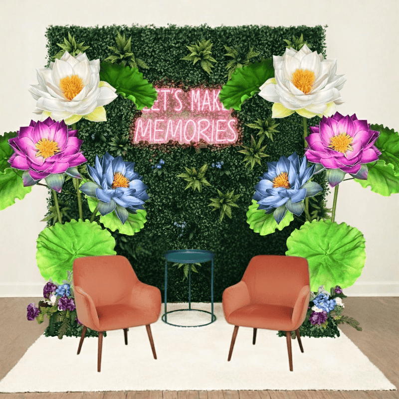 Giant Water Lilies for Stages and Backdrops - amazinggiantflowers