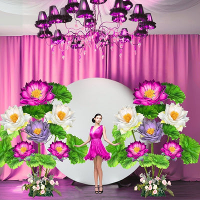 Giant Water Lilies for Stages and Backdrops - amazinggiantflowers