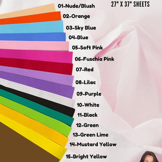 Large Foam Craft Sheets | 27" x 36" | 3mm Thickness
