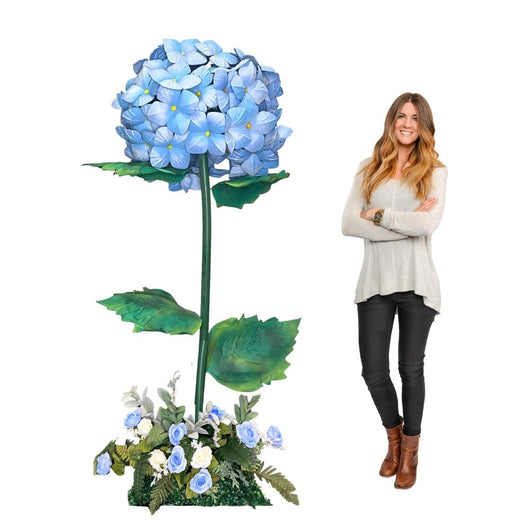 Large Hydrangea Bouquet Backdrop - amazinggiantflowers