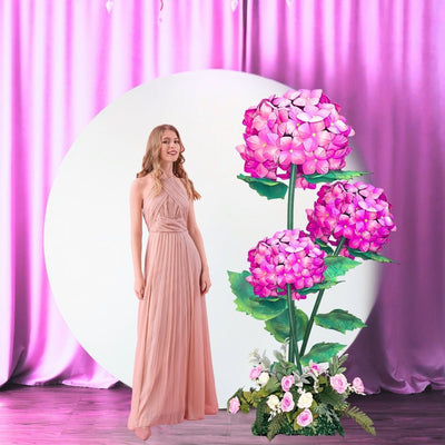 Large Hydrangea Bouquet Backdrop - amazinggiantflowers