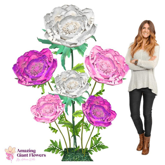 Large Peony Tulip Giant Bouquet-Flower Backdrop - amazinggiantflowersLarge Peony Tulip