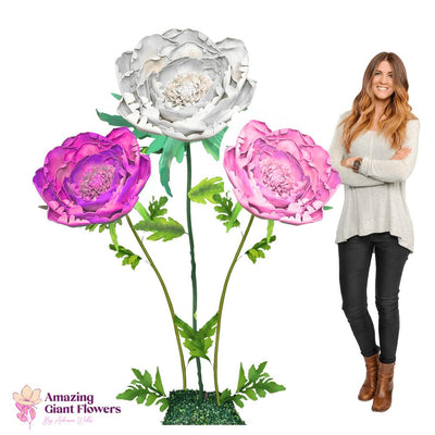 Large Peony Tulip Giant Bouquet-Flower Backdrop - amazinggiantflowersLarge Peony Tulip