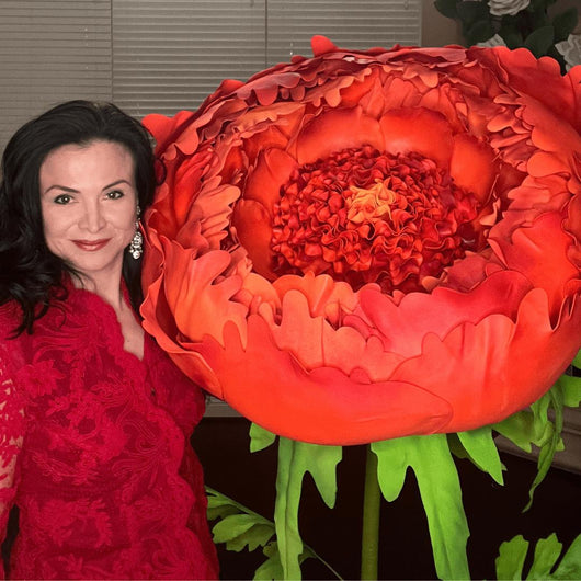 Large Peony Tulip Giant Bouquet-Flower Backdrop - amazinggiantflowersLarge Peony Tulip