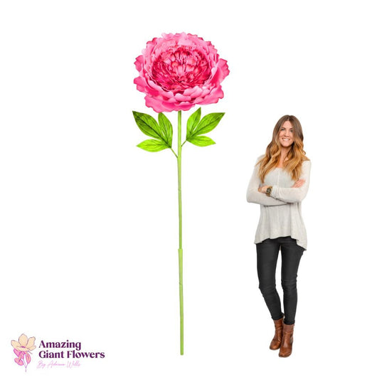 Peony Flower Kit – Giant Poeny Flower Kit - 20 inch diameter peony - amazinggiantflowers