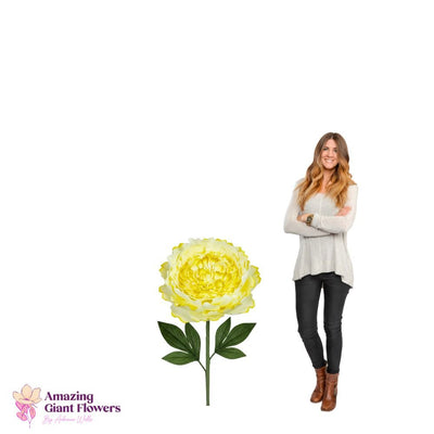 Peony Flower Kit – Giant Poeny Flower Kit - 20 inch diameter peony - amazinggiantflowers