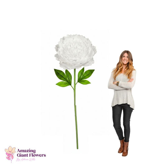 Peony Flower Kit – Giant Poeny Flower Kit - 20 inch diameter peony - amazinggiantflowers