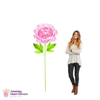 Peony Flower Kit – Giant Poeny Flower Kit - 20 inch diameter peony - amazinggiantflowers
