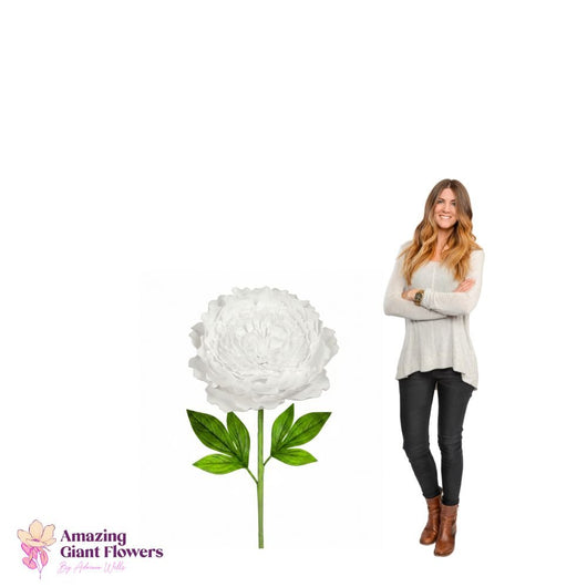Peony Flower Kit – Giant Poeny Flower Kit - 20 inch diameter peony - amazinggiantflowers