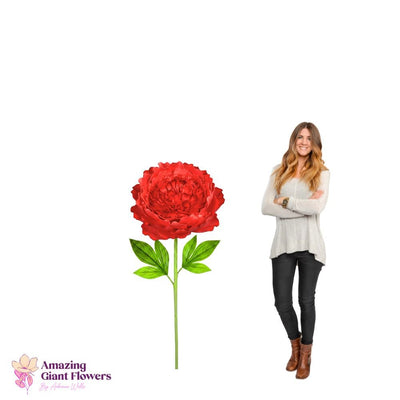Peony Flower Kit – Giant Poeny Flower Kit - 20 inch diameter peony - amazinggiantflowers