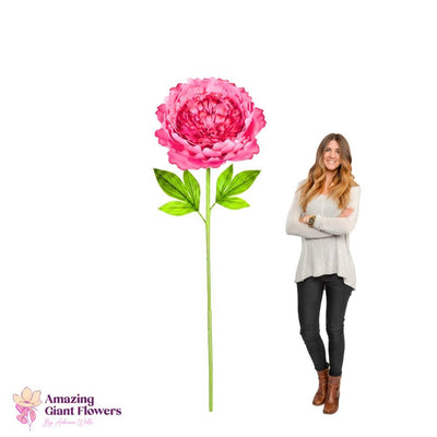 Peony Flower Kit – Giant Poeny Flower Kit - 20 inch diameter peony - amazinggiantflowers