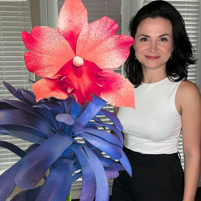 Pool Party Decor Giant Sea Orchid Kit – Waterproof & Easy - amazinggiantflowers