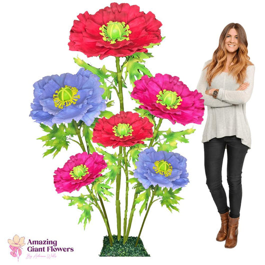 Poppy Bouquet – Giant Poppies for Events & Decor