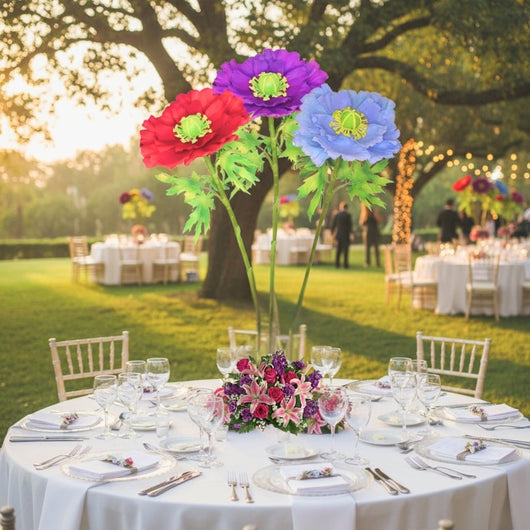 Poppy Bouquet – Giant Poppies for Events & Decor - amazinggiantflowers