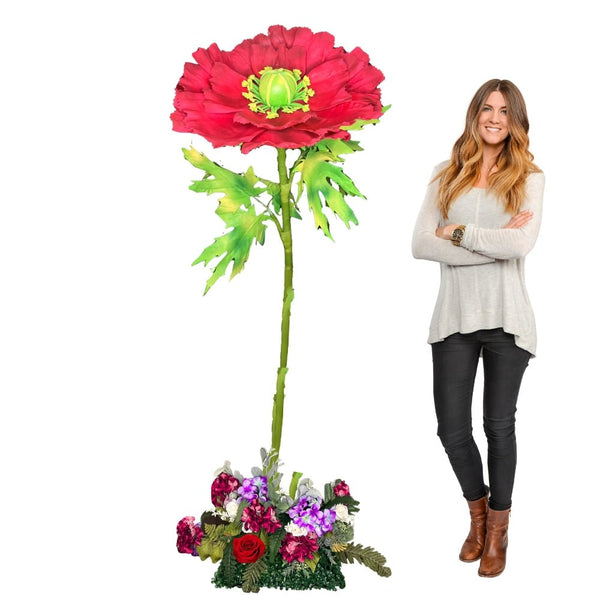 Poppy Bouquet – Giant Poppies for Events & Decor - amazinggiantflowers