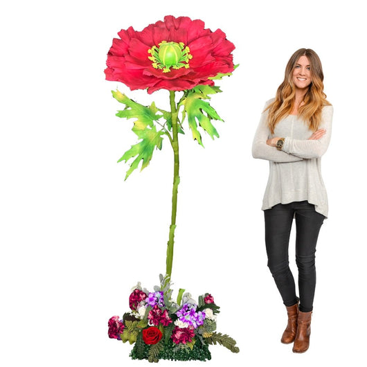 Poppy Bouquet – Giant Poppies for Events & Decor - amazinggiantflowers
