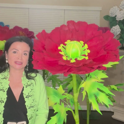Poppy Bouquet – Giant Poppies for Events & Decor