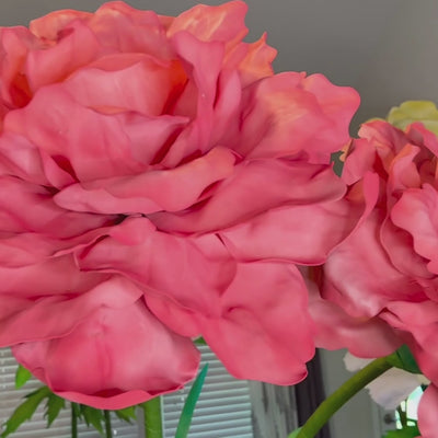 Church Decor-Giant Flower Backdrop – 5.5 ft Tall Customizable Floral Display