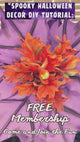 DIY Riesen-Halloween-Fledermausflügel-Feuerblumen-Set für Halloween-Dekoration 