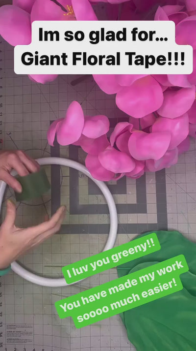 Enhance Your Giant Flower Creations with 2" Wide Floral Tape