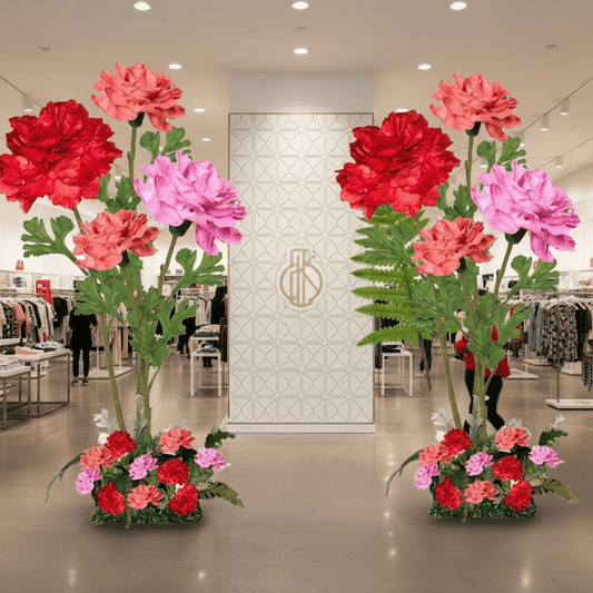 Rananculus Carnation Striking Giant Bouquet - Amazement for your event - amazinggiantflowers