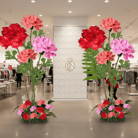 Rananculus Carnation Striking Giant Bouquet - Amazement for your event - amazinggiantflowers