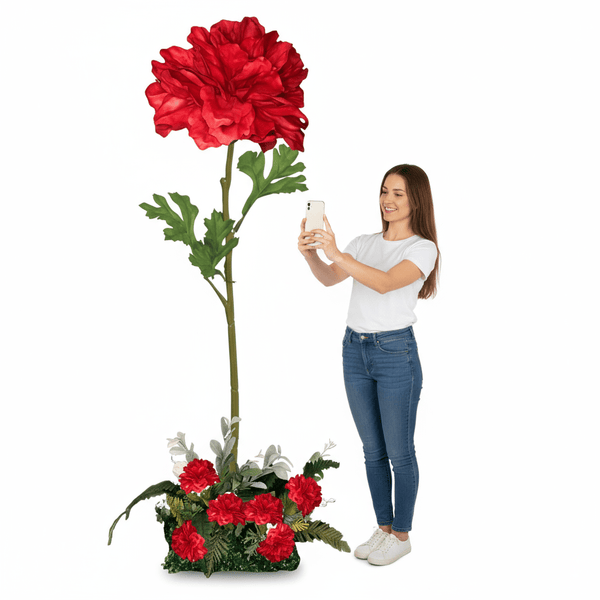 Rananculus Carnation Striking Giant Bouquet - Amazement for your event - amazinggiantflowers