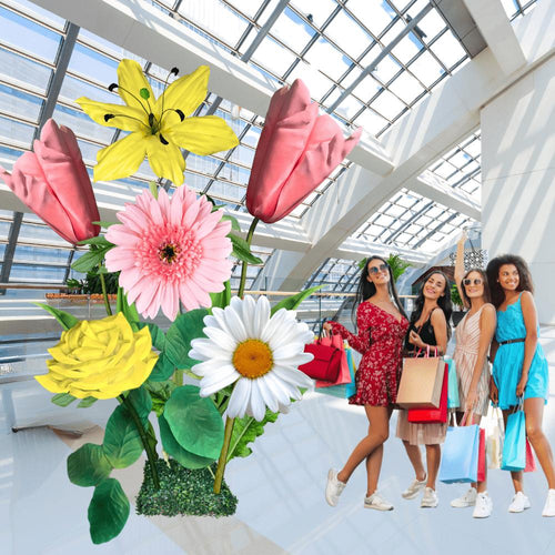 🎨 3D Visualizer-Spring Garden Flower Arrangement Builder - 3D Event Visualizer