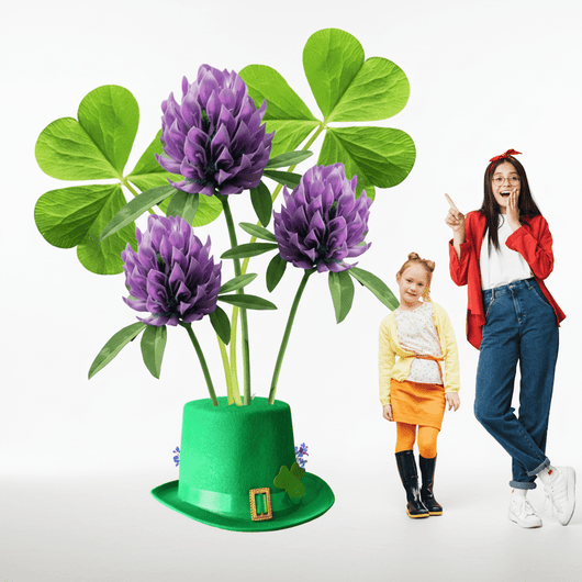 St. Patrick’s Day Custom Giant Flower Exhibits & Displays - amazinggiantflowers
