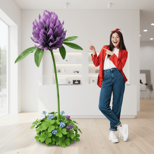 St. Patrick’s Day Custom Giant Flower Exhibits & Displays - amazinggiantflowers