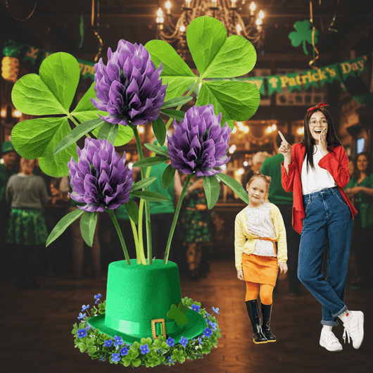St. Patrick’s Day Custom Giant Flower Exhibits & Displays - amazinggiantflowers