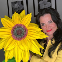 Sunflower Decor- DIY Giant Sunflower Kit | Vibrant & Customizable