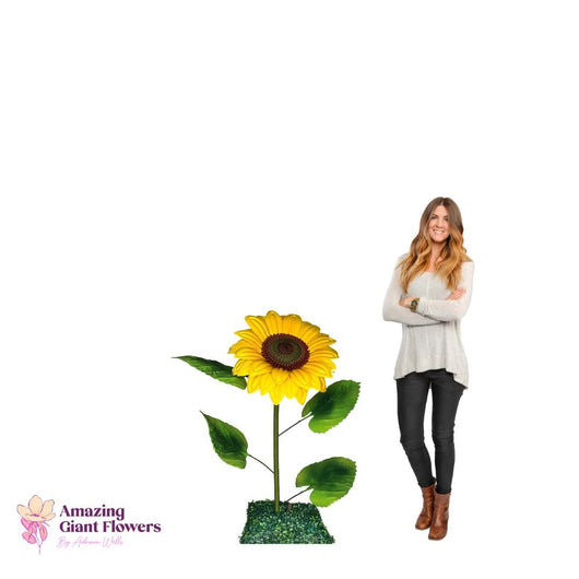 Sunflower Decor - DIY Giant Sunflower Kit | Vibrant & Customizable - amazinggiantflowers