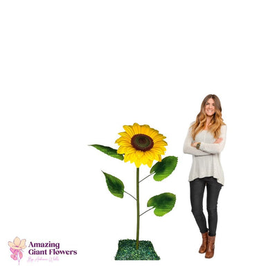 Sunflower Decor - DIY Giant Sunflower Kit | Vibrant & Customizable - amazinggiantflowers