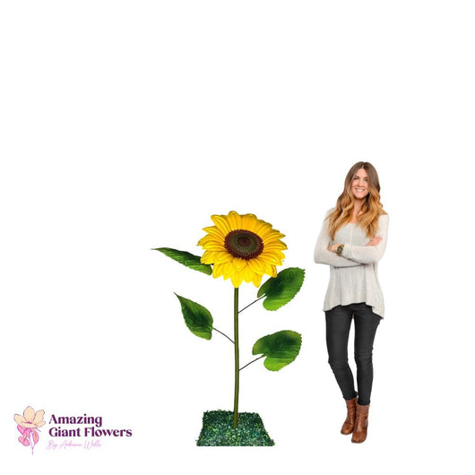 Sunflower Decor - DIY Giant Sunflower Kit | Vibrant & Customizable - amazinggiantflowers