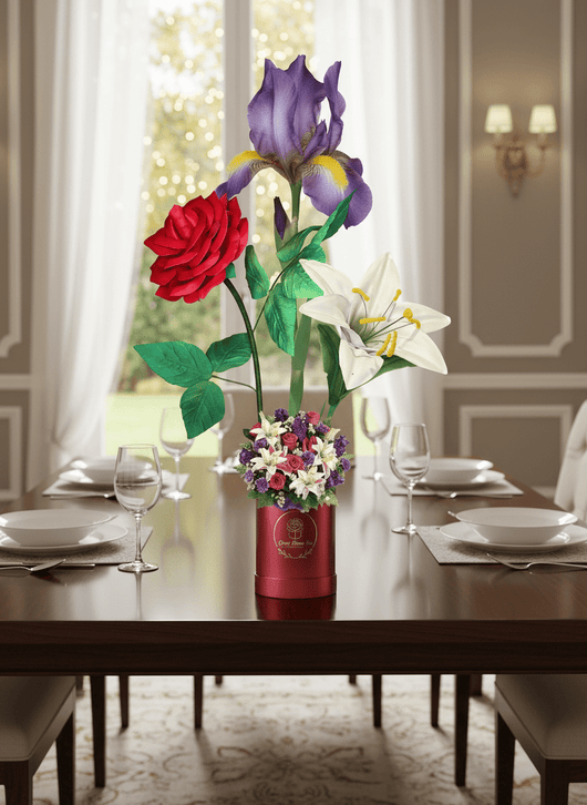 Sweetheart Table Centerpiece - amazinggiantflowers