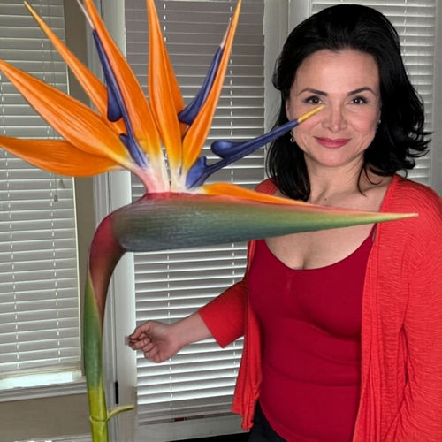 🎨 3D Visualizer-Tropical Flower Arrangement Designer - Interactive Event Mockup