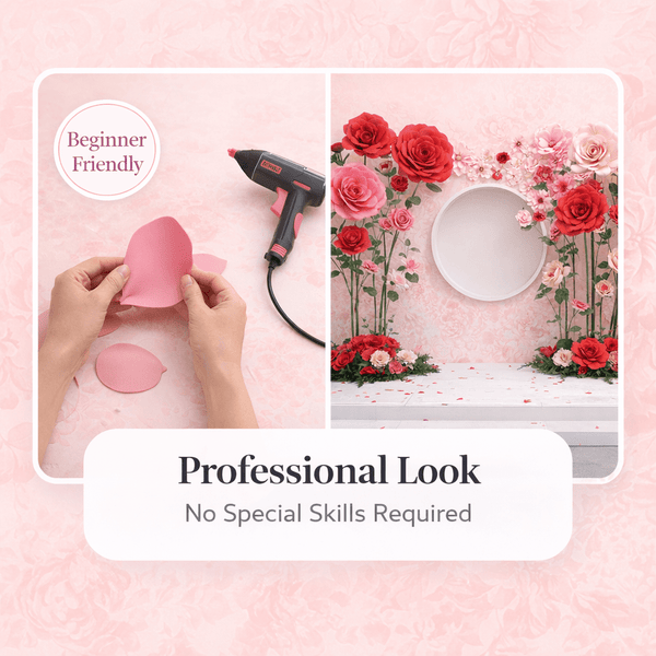 Tropical Party Ideas - Parrot Tulip Kit - Easy 3 - Step Build - amazinggiantflowers