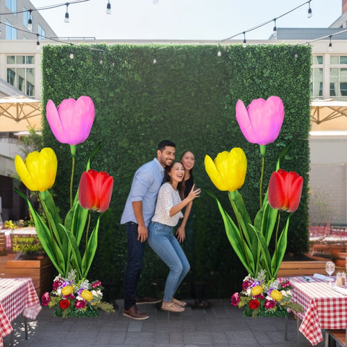 🎨 3D Visualizer-Spring Garden Flower Arrangement Builder - 3D Event Visualizer