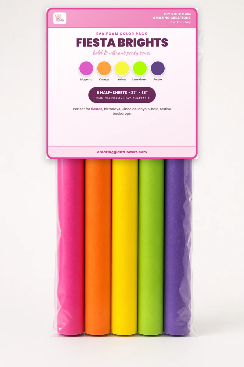 Fiesta Brights Foam Pack